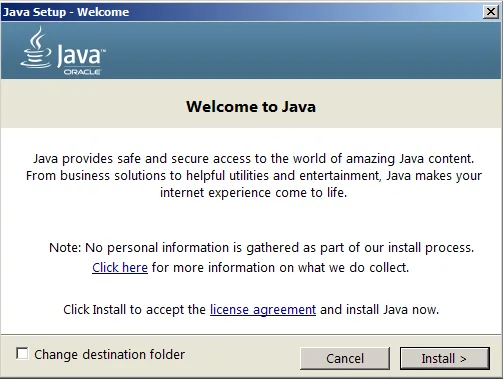 How to Create Custom Java MSI Installer with Auto update Disabed for SCCM - 04